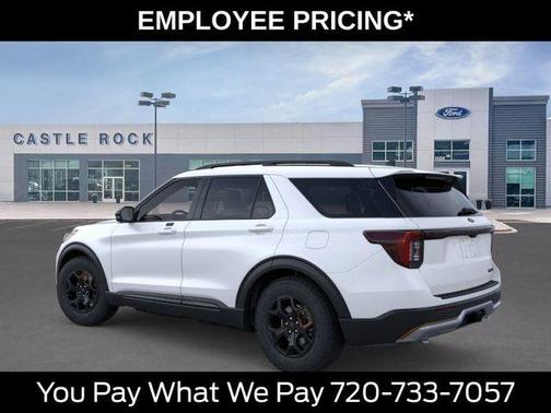 Star White 2026 Ford Explorer Tremor