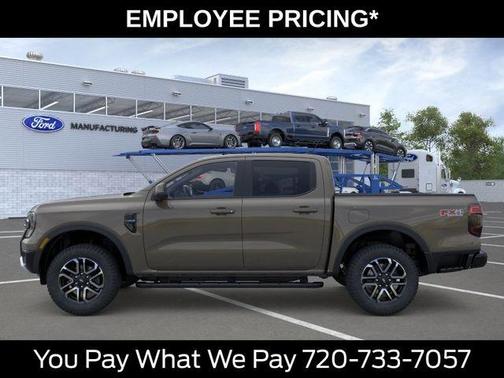Gray 2026 Ford Ranger Lariat