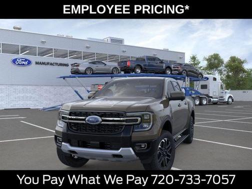 Gray 2026 Ford Ranger Lariat