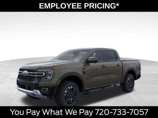 Gray 2026 Ford Ranger Lariat