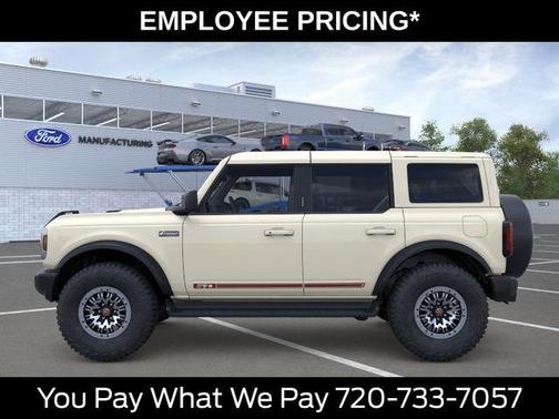 Wimbledon White 2026 Ford Bronco Outer Banks