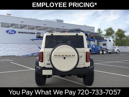 Wimbledon White 2026 Ford Bronco Outer Banks