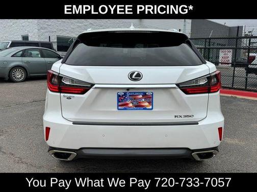 White Pearl 2017 Lexus RX 350 350