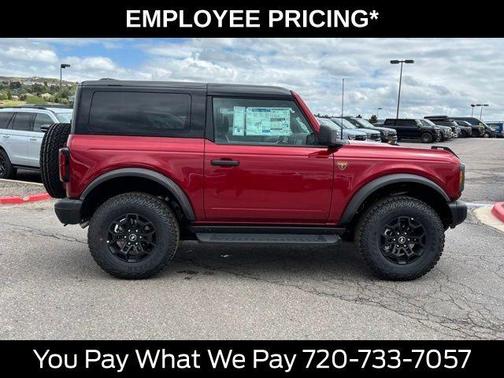 Ruby Red Metallic Tinted Clearcoat 2026 Ford Bronco Badlands