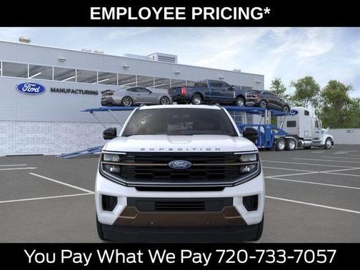 Star White 2026 Ford Expedition Max King Ranch