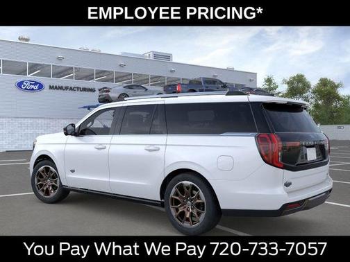 Star White 2026 Ford Expedition Max King Ranch