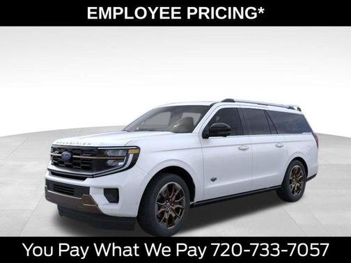 Star White 2026 Ford Expedition Max King Ranch