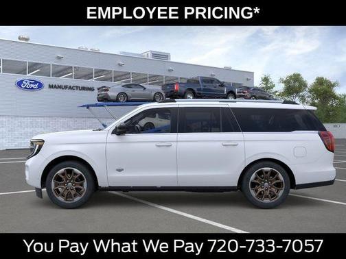 Star White 2026 Ford Expedition Max King Ranch