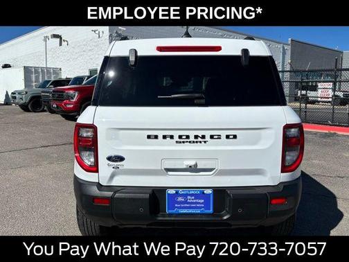 Oxford White 2025 Ford Bronco Sport Big Bend