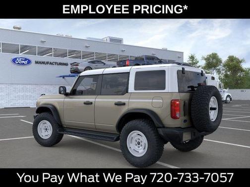 Desert Sand 2026 Ford Bronco Heritage Edition
