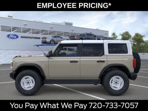 Desert Sand 2026 Ford Bronco Heritage Edition