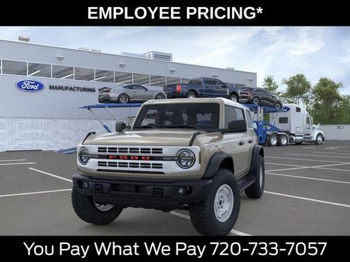 Desert Sand 2026 Ford Bronco Heritage Edition