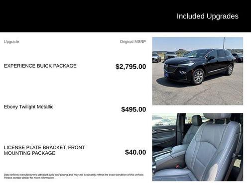 Ebony Twilight Metallic 2022 Buick Enclave Premium