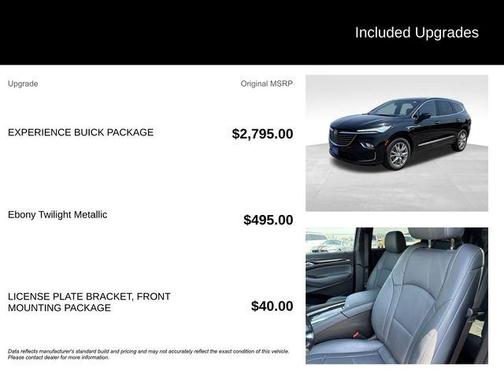 Ebony Twilight Metallic 2022 Buick Enclave Premium