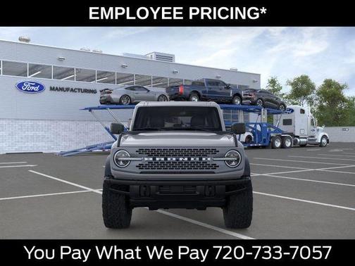 Avalanche Gray 2026 Ford Bronco Badlands