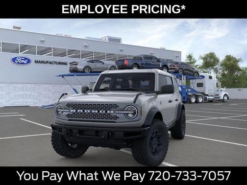 Avalanche Gray 2026 Ford Bronco Badlands