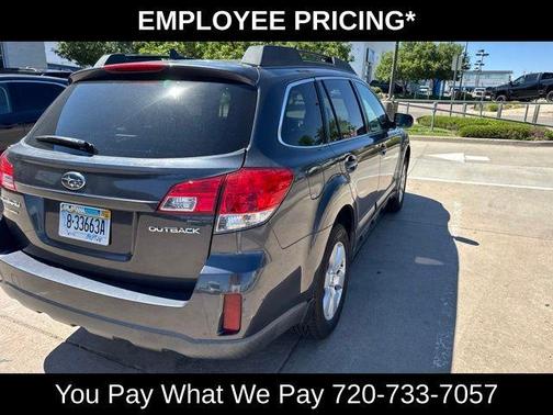 Graphite Gray Metallic 2011 Subaru Outback 2.5i