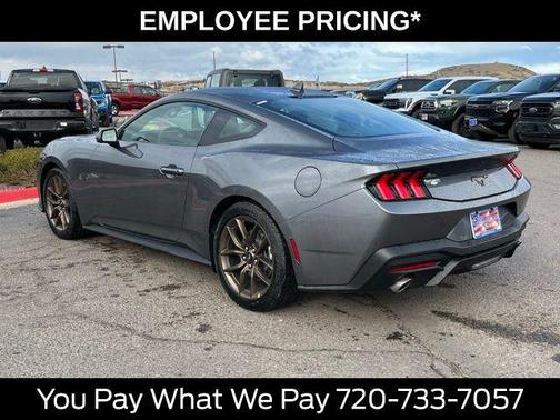 Carbonized Gray Metallic 2026 Ford Mustang EcoBoost