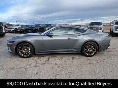 Carbonized Gray Metallic 2026 Ford Mustang EcoBoost