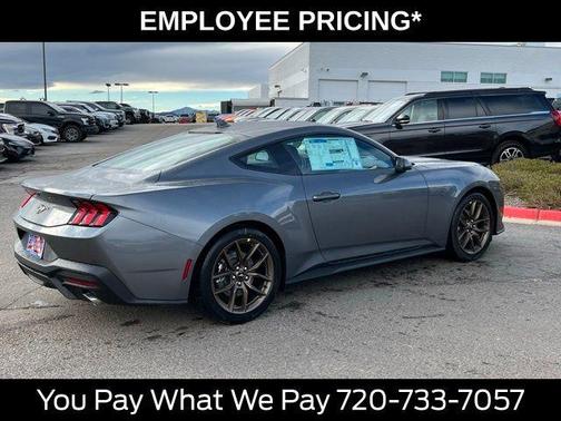 Carbonized Gray Metallic 2026 Ford Mustang EcoBoost