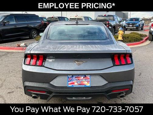 Carbonized Gray Metallic 2026 Ford Mustang EcoBoost