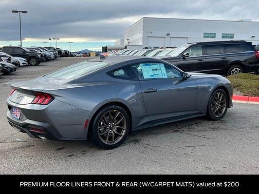 Carbonized Gray Metallic 2026 Ford Mustang EcoBoost