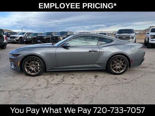 Carbonized Gray Metallic 2026 Ford Mustang EcoBoost
