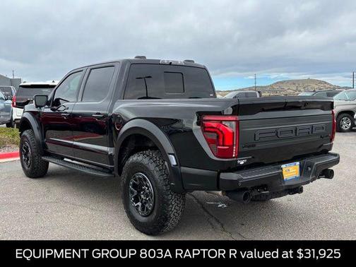 Black Metallic 2025 Ford F-150 Raptor