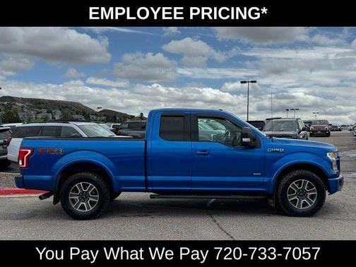 Blue Flame Metallic 2015 Ford F-150 XLT