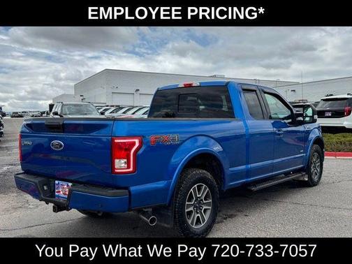 Blue Flame Metallic 2015 Ford F-150 XLT