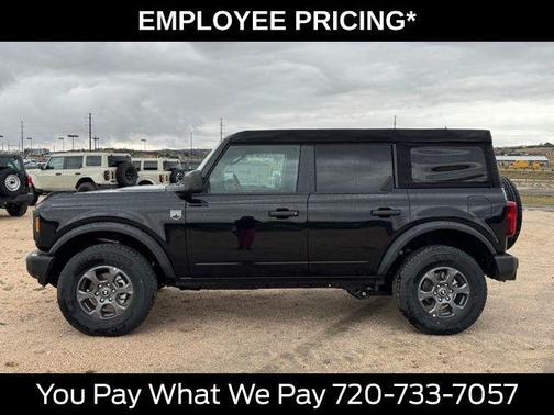 Shadow Black 2026 Ford Bronco Big Bend