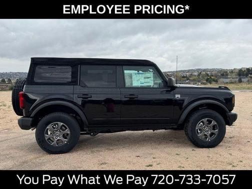 Shadow Black 2026 Ford Bronco Big Bend