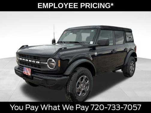 Shadow Black 2026 Ford Bronco Big Bend