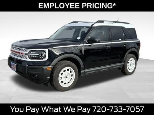 Shadow Black 2025 Ford Bronco Sport Heritage