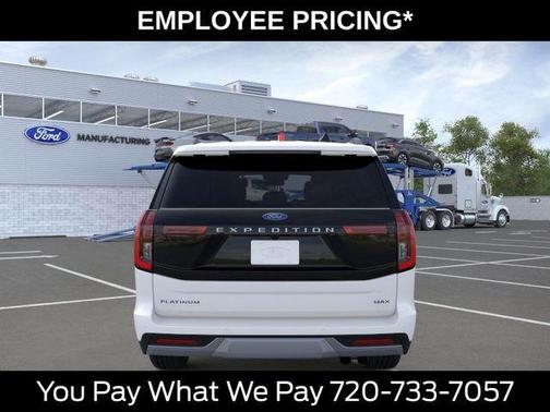 Star White 2026 Ford Expedition Max Platinum