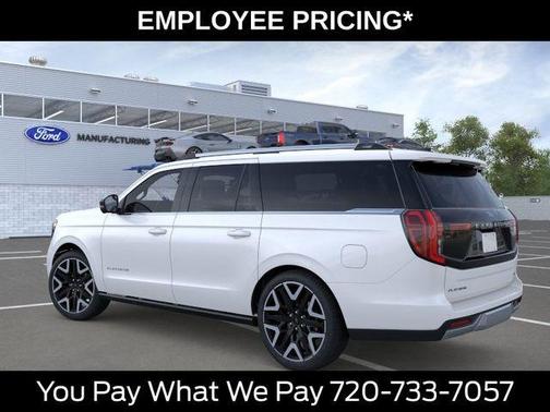 Star White 2026 Ford Expedition Max Platinum