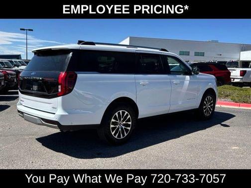 Oxford White 2025 Ford Expedition Max Platinum
