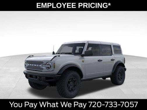 Avalanche Gray 2026 Ford Bronco Badlands