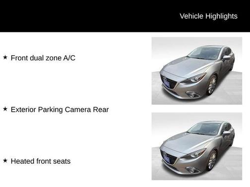 Liquid Silver Metallic 2015 Mazda Mazda3 s Grand Touring