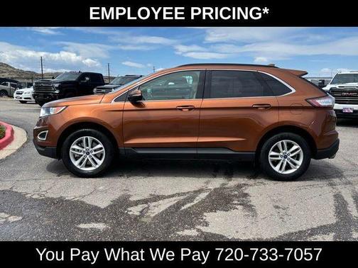 Canyon Ridge Metallic 2017 Ford Edge SEL
