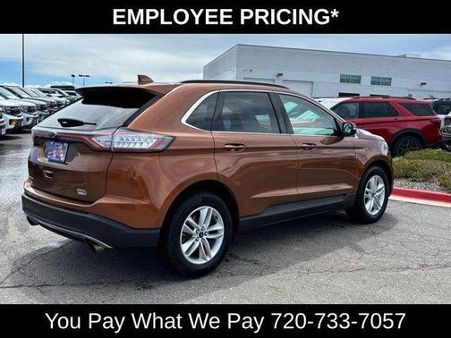 Canyon Ridge Metallic 2017 Ford Edge SEL