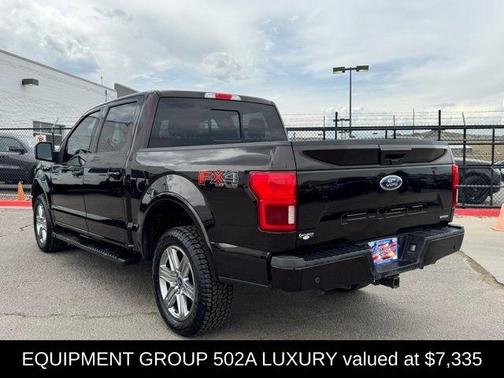 Magma Red 2018 Ford F-150 Lariat