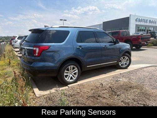 Blue Metallic 2019 Ford Explorer XLT