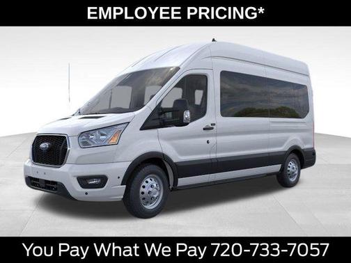 Oxford White 2025 Ford Transit-350 XLT