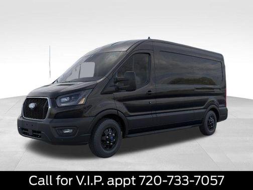 Agate Black Metallic 2026 Ford Transit-250 148 WB Medium Roof Cargo