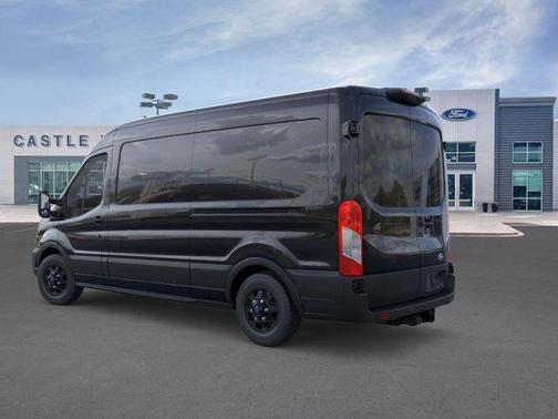 Agate Black Metallic 2026 Ford Transit-250 148 WB Medium Roof Cargo
