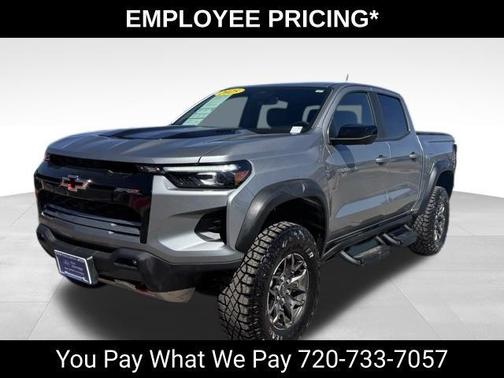 Sterling Gray Metallic 2025 Chevrolet Colorado ZR2