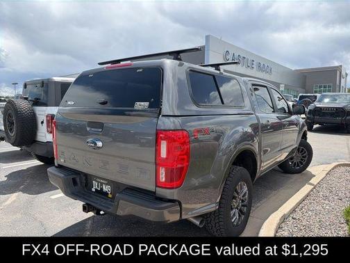 Gray Metallic 2023 Ford Ranger Lariat