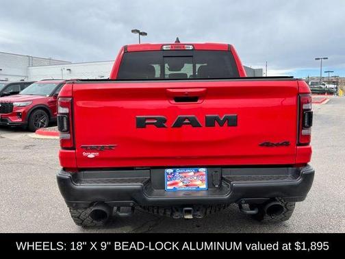 Flame Red Clearcoat 2021 RAM 1500 TRX