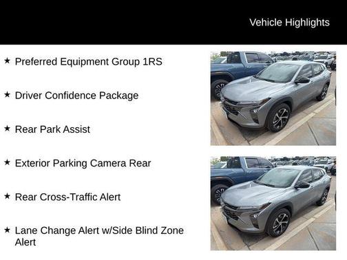 Sterling Gray Metallic 2024 Chevrolet Trax 1RS